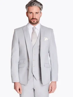Marco Capelli Pindot 3 Piece Suit - Stone