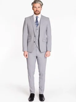 Marco Capelli Plain 3 Piece Suit - Grey