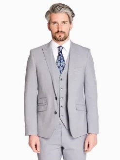 Marco Capelli Plain 3 Piece Suit - Grey