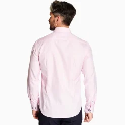 Marco Capelli Plain Twill Shirt - Pink