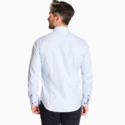 Marco Capelli Plain Twill Shirt - Blue