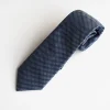 Marco Capelli Sartorial Geo 8cm Silk Tie - Navy