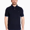 Marco Capelli Soft Cotton Tipping Polo - Navy