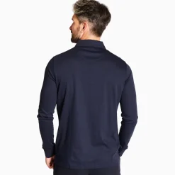 Marco Capelli Supima Liquid Touch Polo - Navy