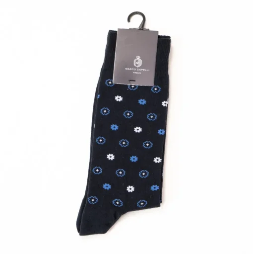 Marco Capelli Wheels Socks - Navy