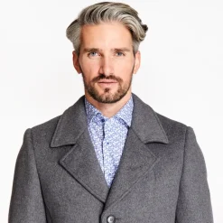 Marco Capelli Wool Coat - Grey