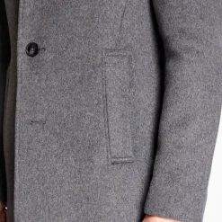 Marco Capelli Wool Coat - Grey