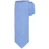 Profuomo Silk Woven Soft Rib Tie 8cm - Blue
