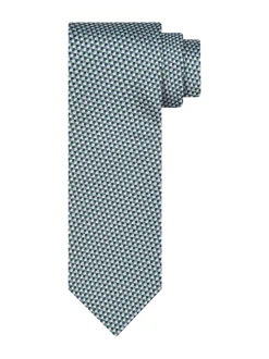 Profuomo Silk Woven Tie - Green