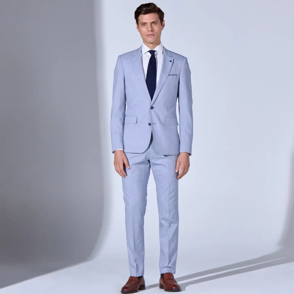 Remus Uomo Matteo Slim 2 Piece Suit - Blue