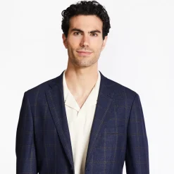 Skopes Check Blazer - Blue