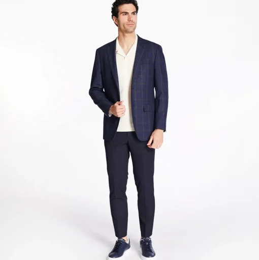 Skopes Check Blazer - Blue