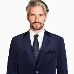 Skopes Cord Blazer - Navy