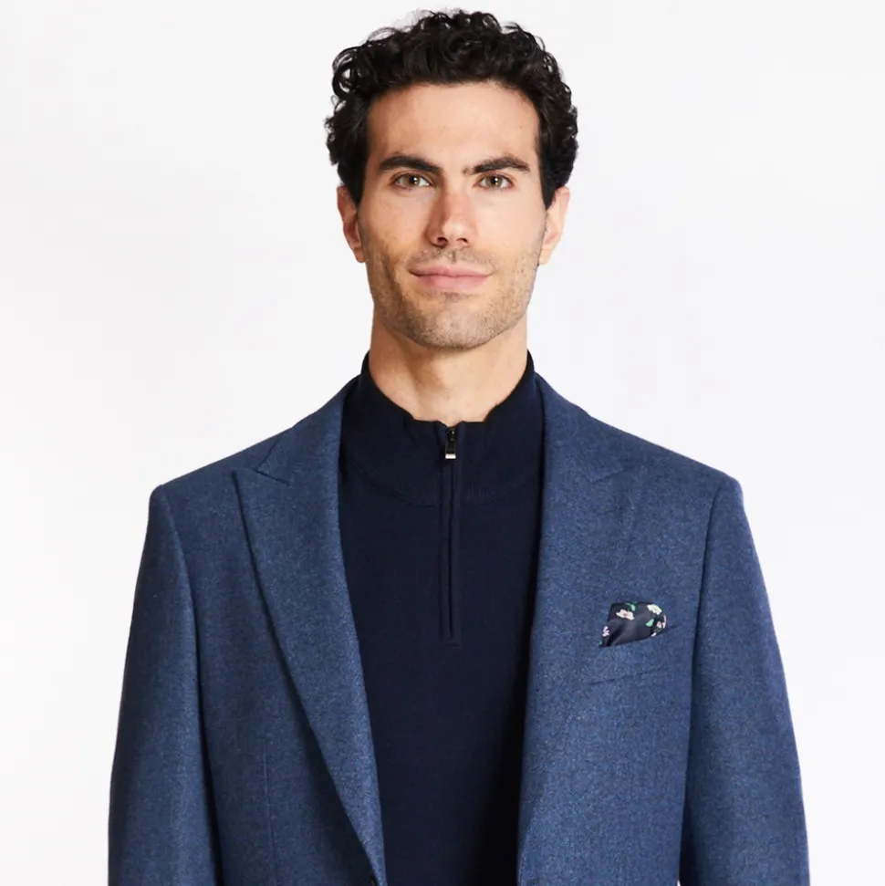 Skopes Ingram Tweed Blazer - Blue