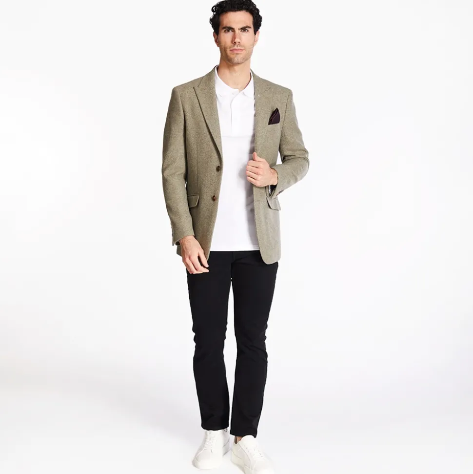 Skopes Ingram Tweed Blazer - Sage