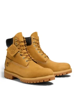 Timberland Iconic Premium Lace Up Boot - Yellow