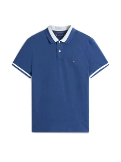 Tommy Hilfiger Contrast Collar Block Shirt - Navy