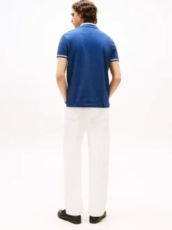 Tommy Hilfiger Contrast Collar Block Shirt - Navy