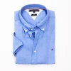 Tommy Hilfiger Dyed Linen Shirt - Blue