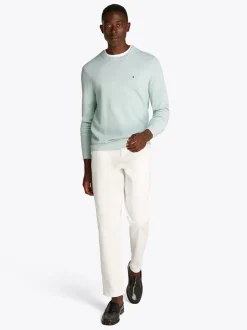 Tommy Hilfiger Essential Structure Crew Neck - Green