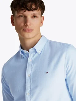 Tommy Hilfiger Flex Dobby Shirt - Blue