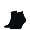 Tommy Hilfiger 2pk Quarter Sneaker Sock - Navy