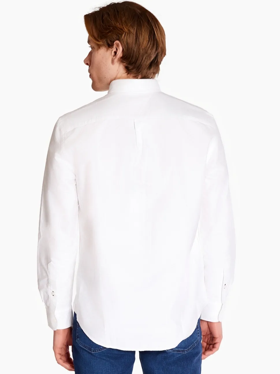 Tommy Hilfiger Solid Heritage Oxford Shirt - White