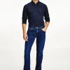 Tommy Hilfiger Straight Denton Bridger Indigo Jeans - Blue