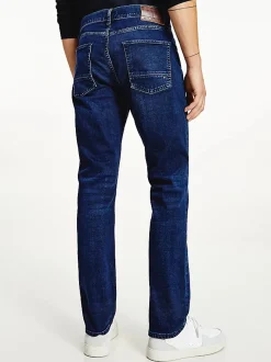 Tommy Hilfiger Straight Denton Bridger Indigo Jeans - Blue