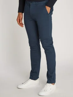 Tommy Hilfiger Structured Printed Bleeker Chino - Navy