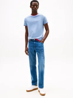 Tommy Hilfiger Tommy Logo Tipped T-Shirt - Blue