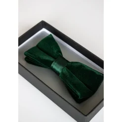 Zazzi Velvet Bow Tie - Green