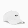 AX ARMANI Core Baseball Cap - White