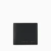 AX ARMANI Leather Wallet - Black