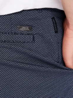 AX ARMANI Logo Print Shorts - Navy