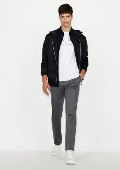 AX ARMANI Logo Tee - White