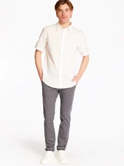 AX ARMANI Seersucker Shirt - White
