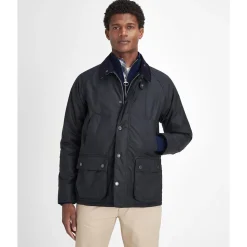 Barbour Ambleside Wax Jacket - Navy