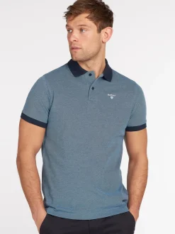 Barbour Essential Sports Mix Polo - Navy