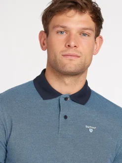 Barbour Essential Sports Mix Polo - Navy