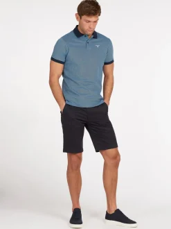 Barbour Essential Sports Mix Polo - Navy