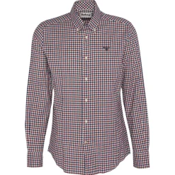 Barbour Finkle Tailored Gingham Shirt - Red