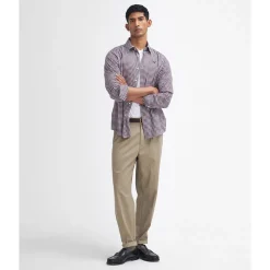 Barbour Finkle Tailored Gingham Shirt - Red