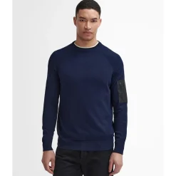 Barbour International Blades Cotton Jumper - Navy