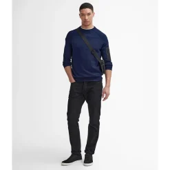 Barbour International Blades Cotton Jumper - Navy