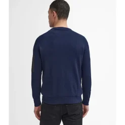 Barbour International Blades Cotton Jumper - Navy