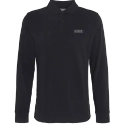 Barbour International Long Sleeve Polo - Black
