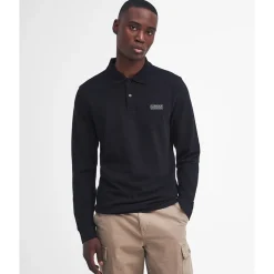 Barbour International Long Sleeve Polo - Black