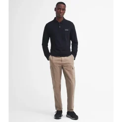 Barbour International Long Sleeve Polo - Black