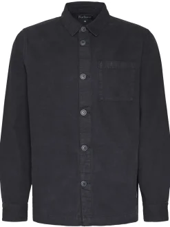 Barbour Washed Overshirt - Navy